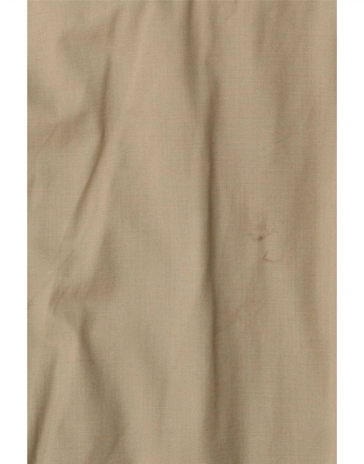 Rifle Mens Bomber Jacket UK 40 Large Khaki Bumbac