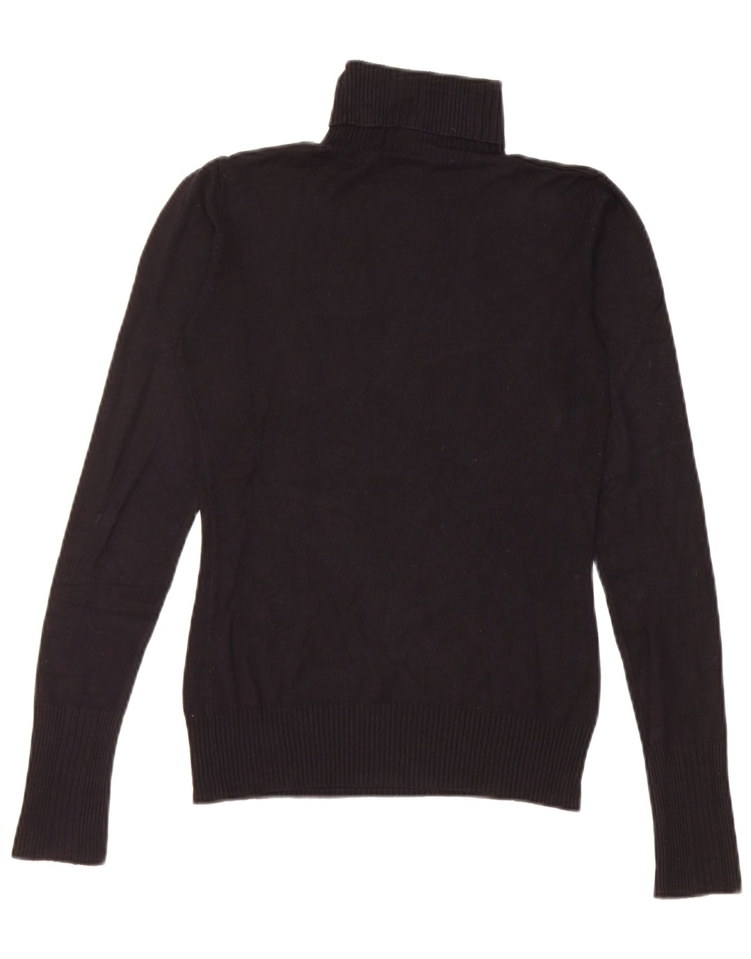 Pulover pentru femei Guess cu gât rulat cu grafică UK 8 Small Negru