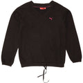 Pulover supradimensionat pentru femei Puma UK 10 Bumbac negru mic