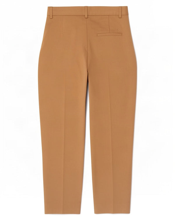 Pantaloni tăiați pentru femei cu talie înaltă Tommy Hilfiger US 4 Small W28 L26 Bej