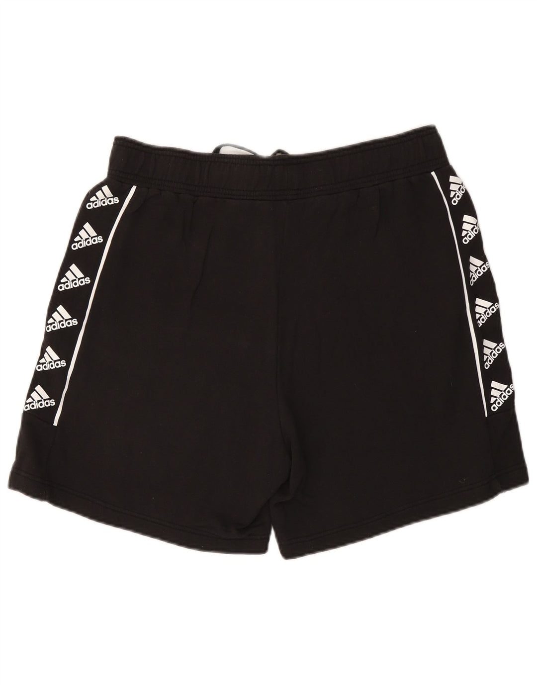 Pantaloni scurți sport grafic ADIDAS XL bumbac negru