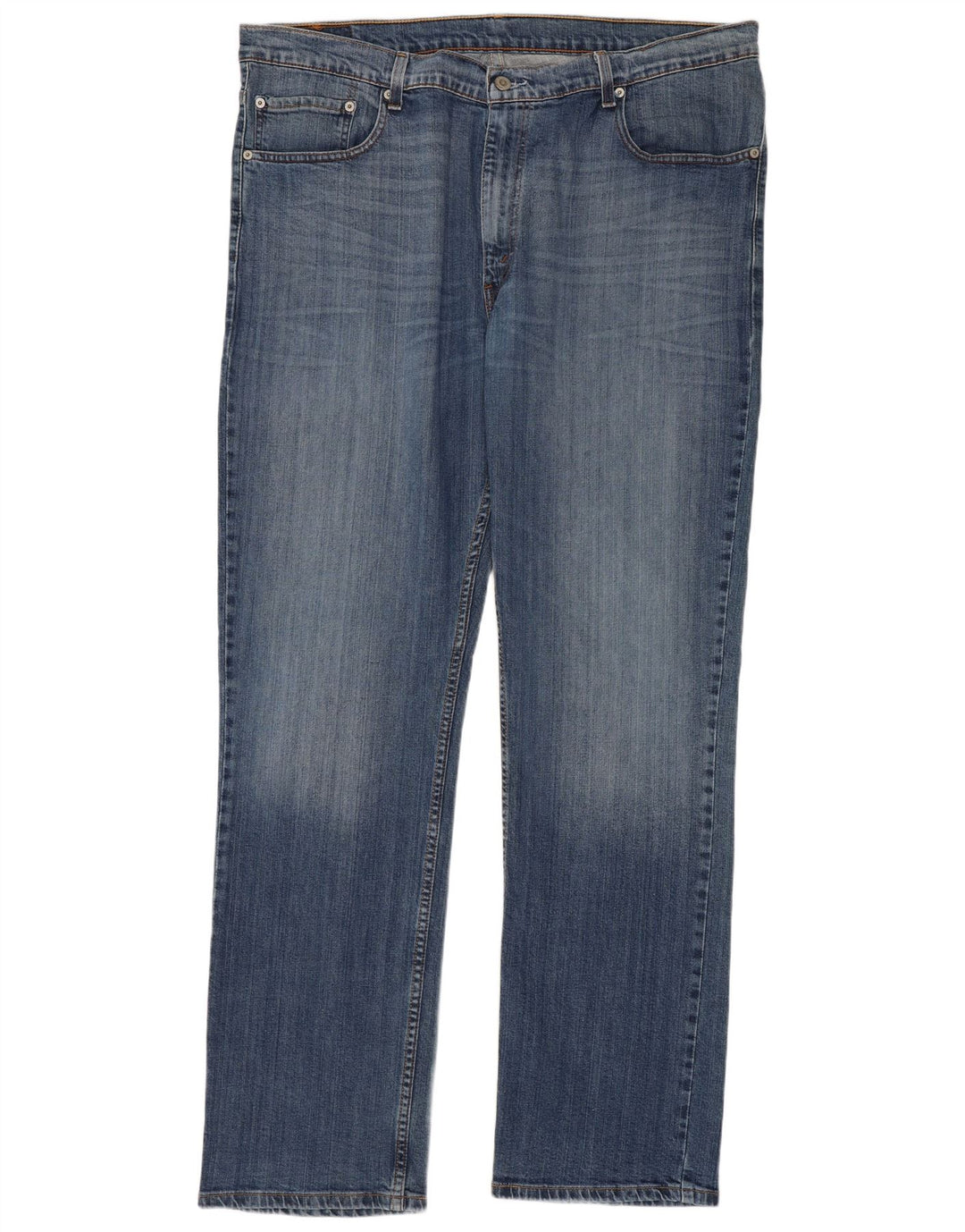Blugi drepti pentru bărbați Levi's 752 W42 L34 Bumbac albastru
