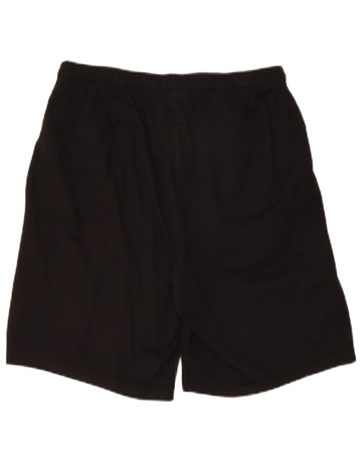 Pantaloni scurți sport grafic PUMA pentru bărbați, mari, negru, bumbac