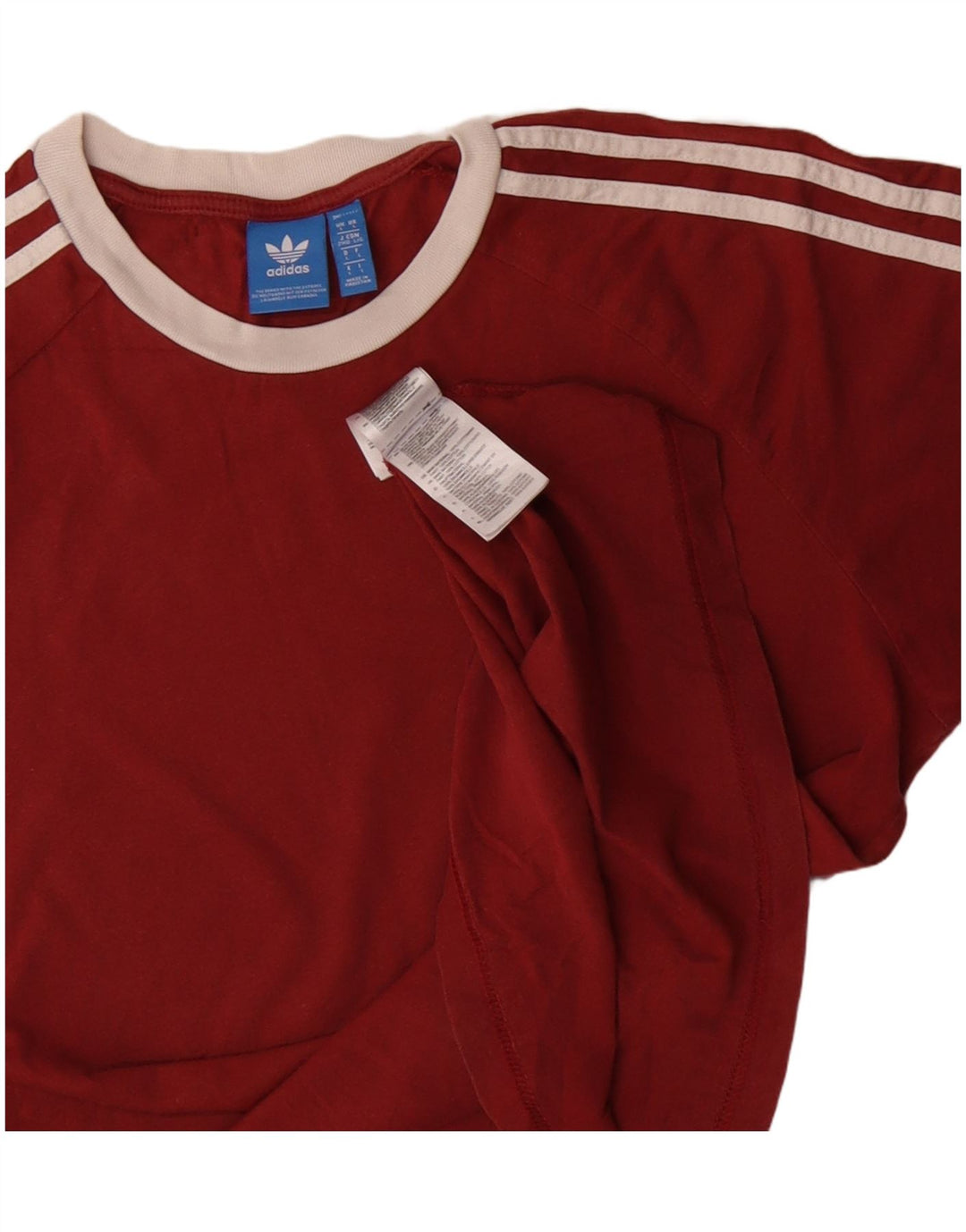 Tricou Bărbați Adidas Top Mare Bumbac Burgundy