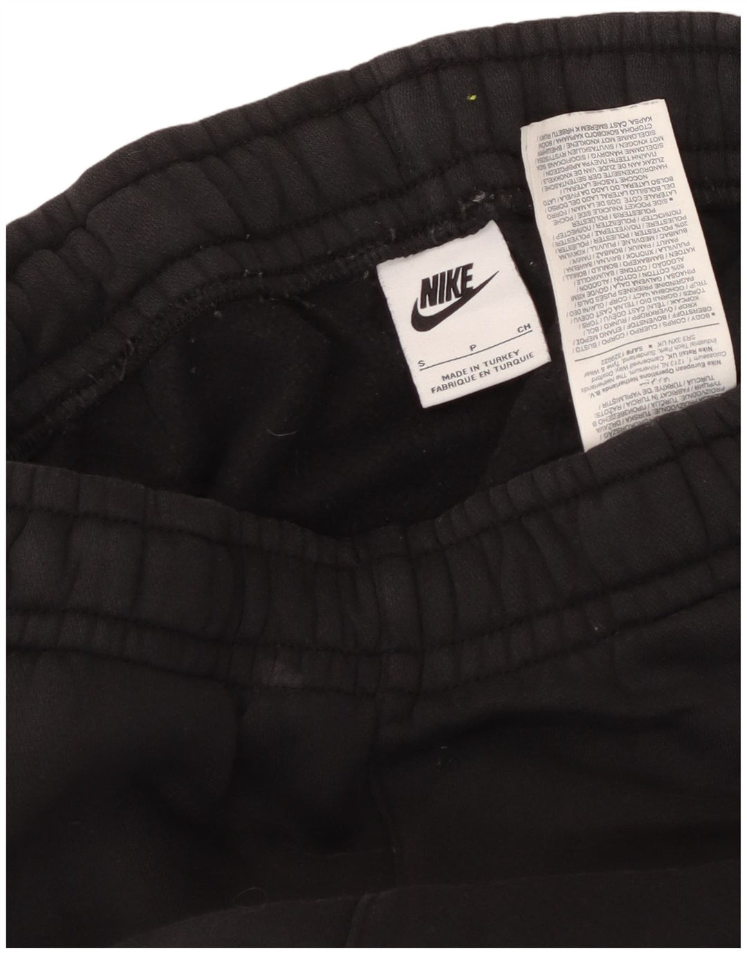 Pantaloni de trening cargo NIKE pentru femei Joggeri UK 10 Bumbac negru mic