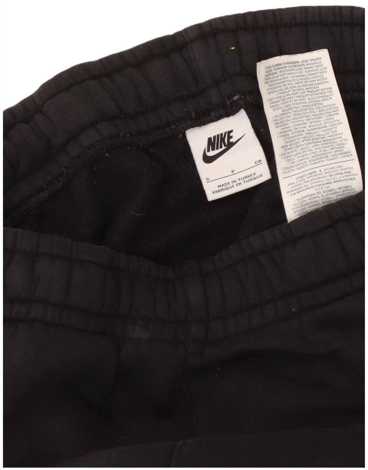Pantaloni de trening cargo NIKE pentru femei Joggeri UK 10 Bumbac negru mic