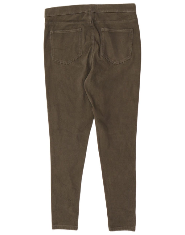 Marks & Spencer Pantaloni casual jegging pentru femei UK 14 Medium L30 L27 Kaki