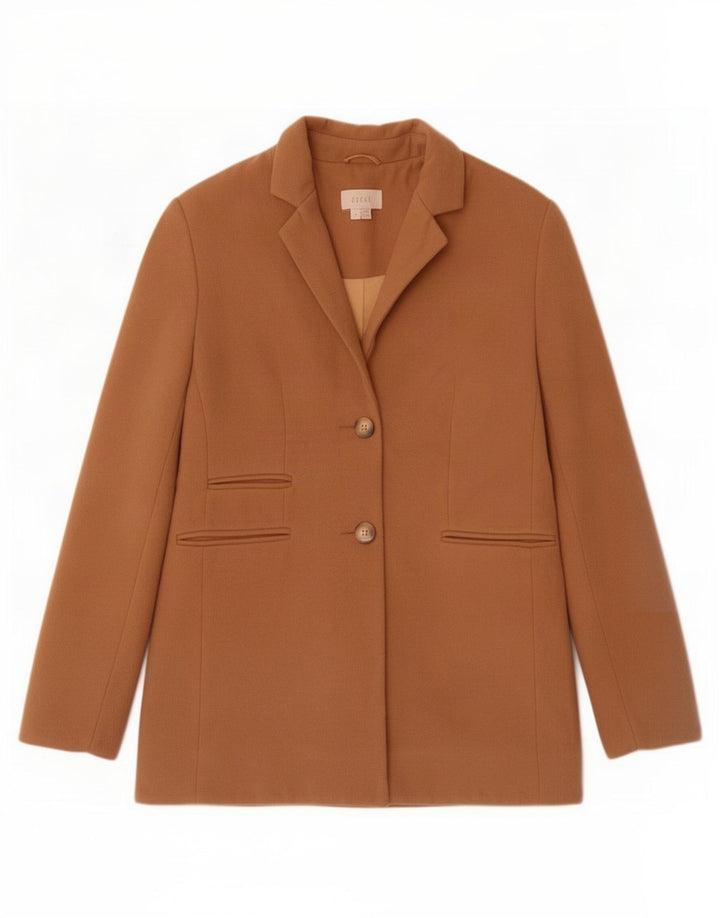Jachetă pentru femei Coast Blazer cu 2 nasturi UK 14 Medium Bej Poliester