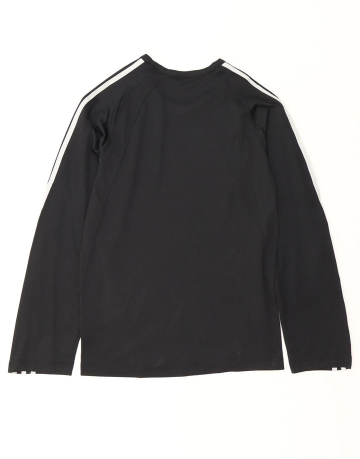 Top pentru bărbați Adidas cu mânecă lungă XS poliester negru