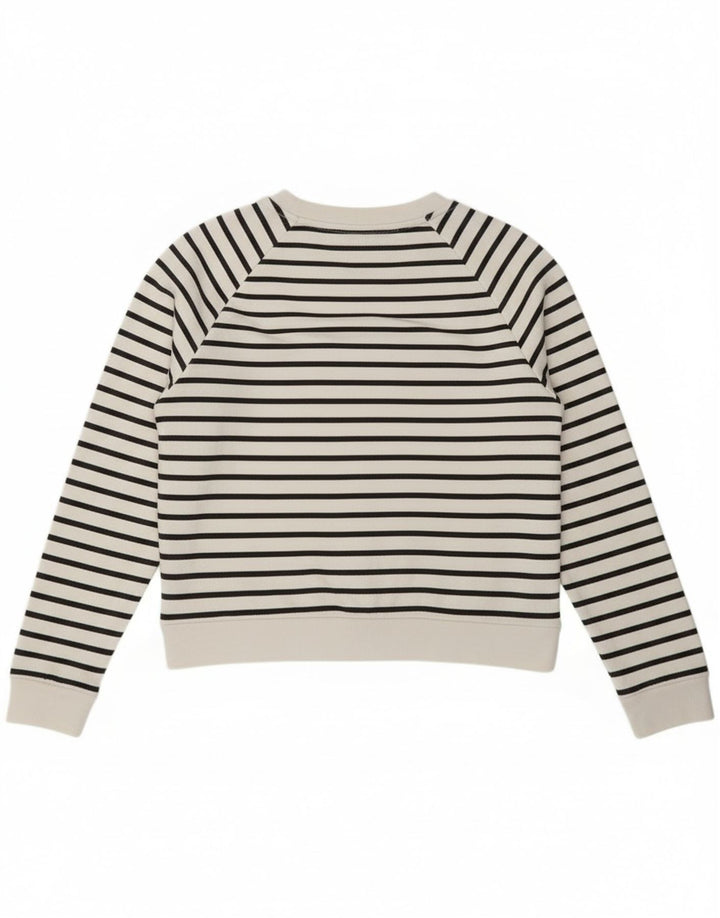 Pulover Levi's cu grafic pentru femei UK 14 Medium White Striped Nautical
