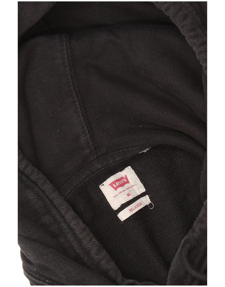 Pulover LEVI'S Relaxed Graphic Hoodie pentru bărbați, mediu negru