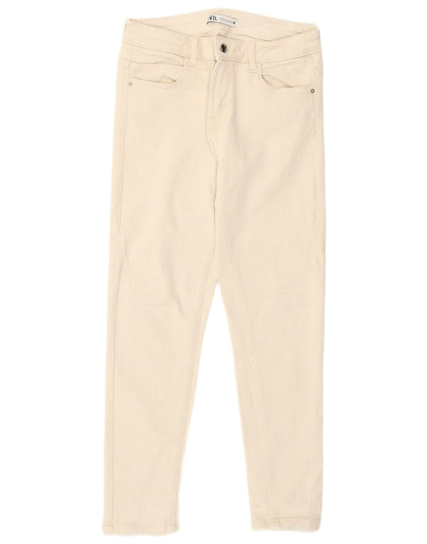 Blugi skinny dama Zara EU 40 Medium W30 L27 Bej