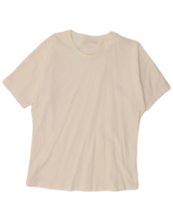 Cos Tricou pentru femei Top UK 14 Medium White Bumbac