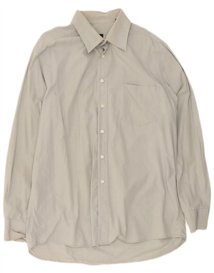 Cămașă pentru bărbați Hugo Boss Mărimea 17 1/2 44 XL Gri
