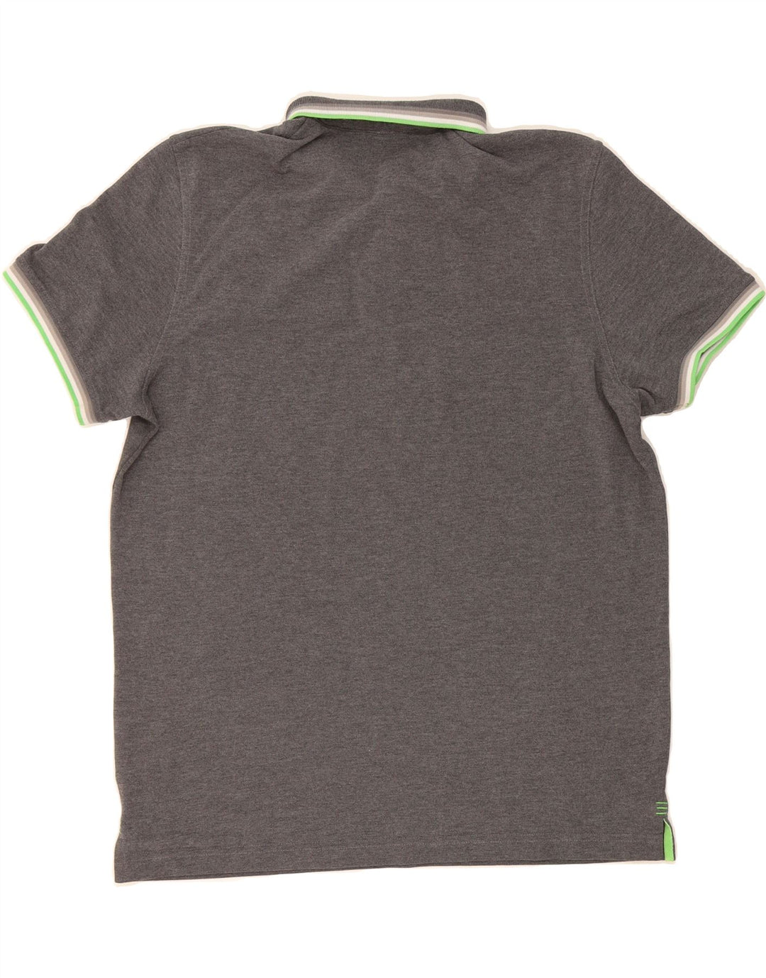 CANTERBURY Mens Polo Shirt Large Grey Polyester Vintage Canterbury and Second-Hand Canterbury from Messina Hembry 