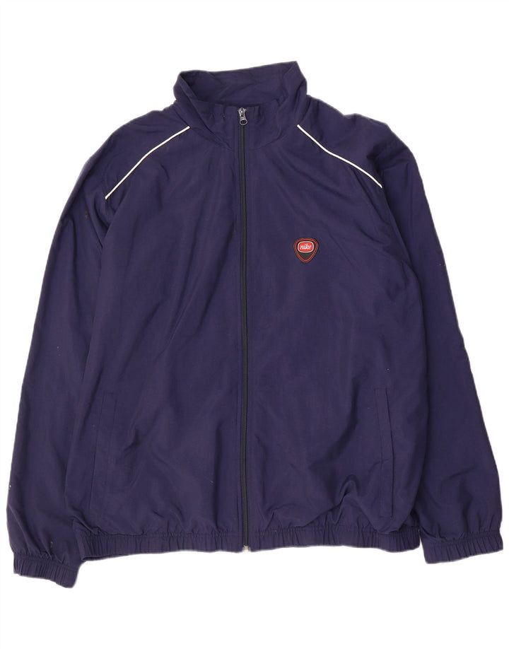 Jachetă bomber Nike pentru bărbați Marea Britanie 44/46 XL Nailon bleumarin