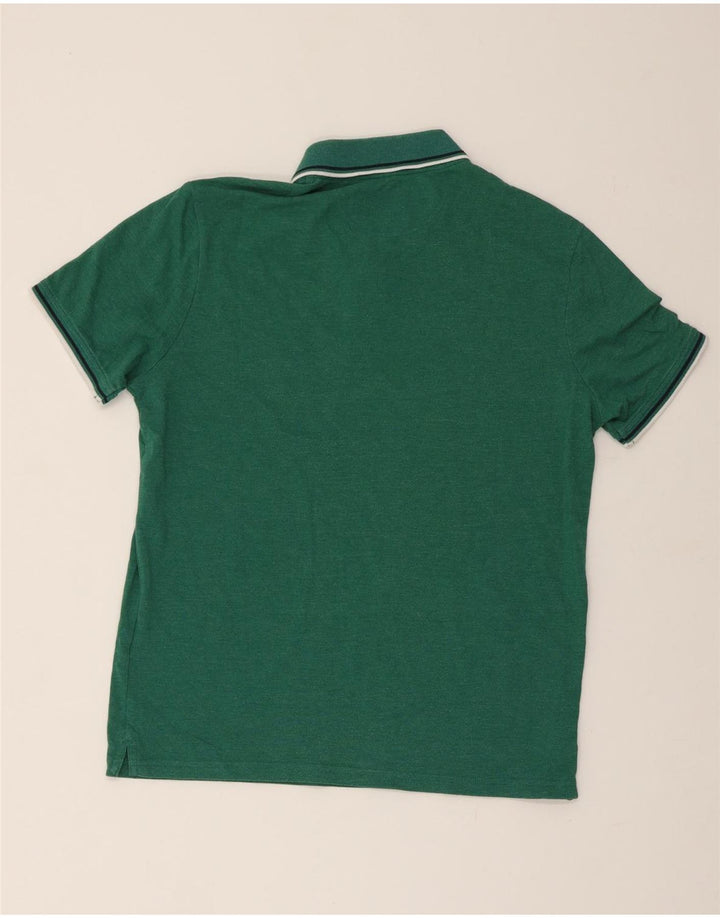 CHAMPION Mens Polo Shirt Medium Green Vintage Champion and Second-Hand Champion from Messina Hembry 