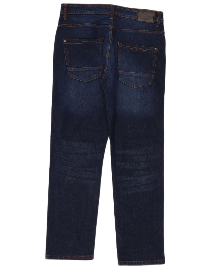 Blugi slim pentru bărbați Kangaroo Poo L34 L30 Bumbac bleumarin