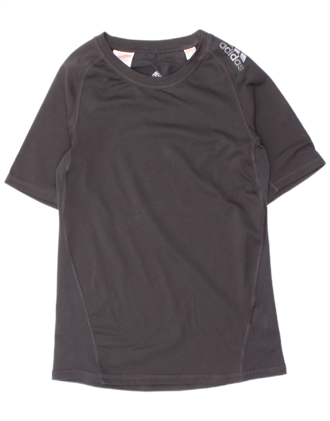 Tricou Adidas Climacool pentru baieti Top 11-12 ani poliester negru