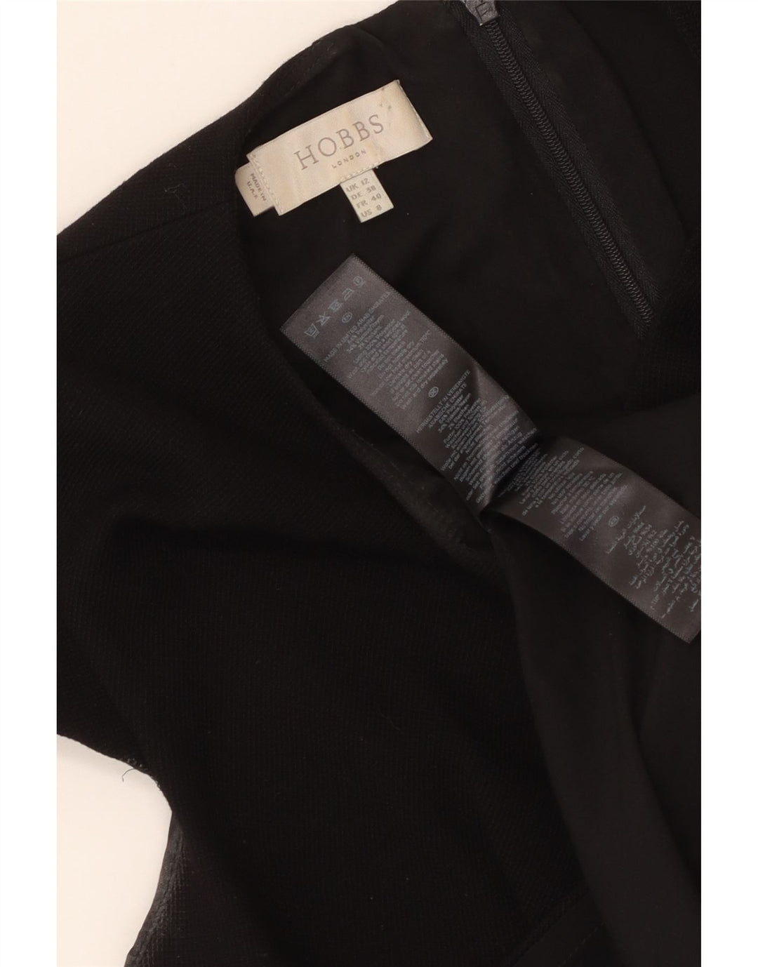 Rochie Hobbs pentru femei UK 12 Poliester mediu negru