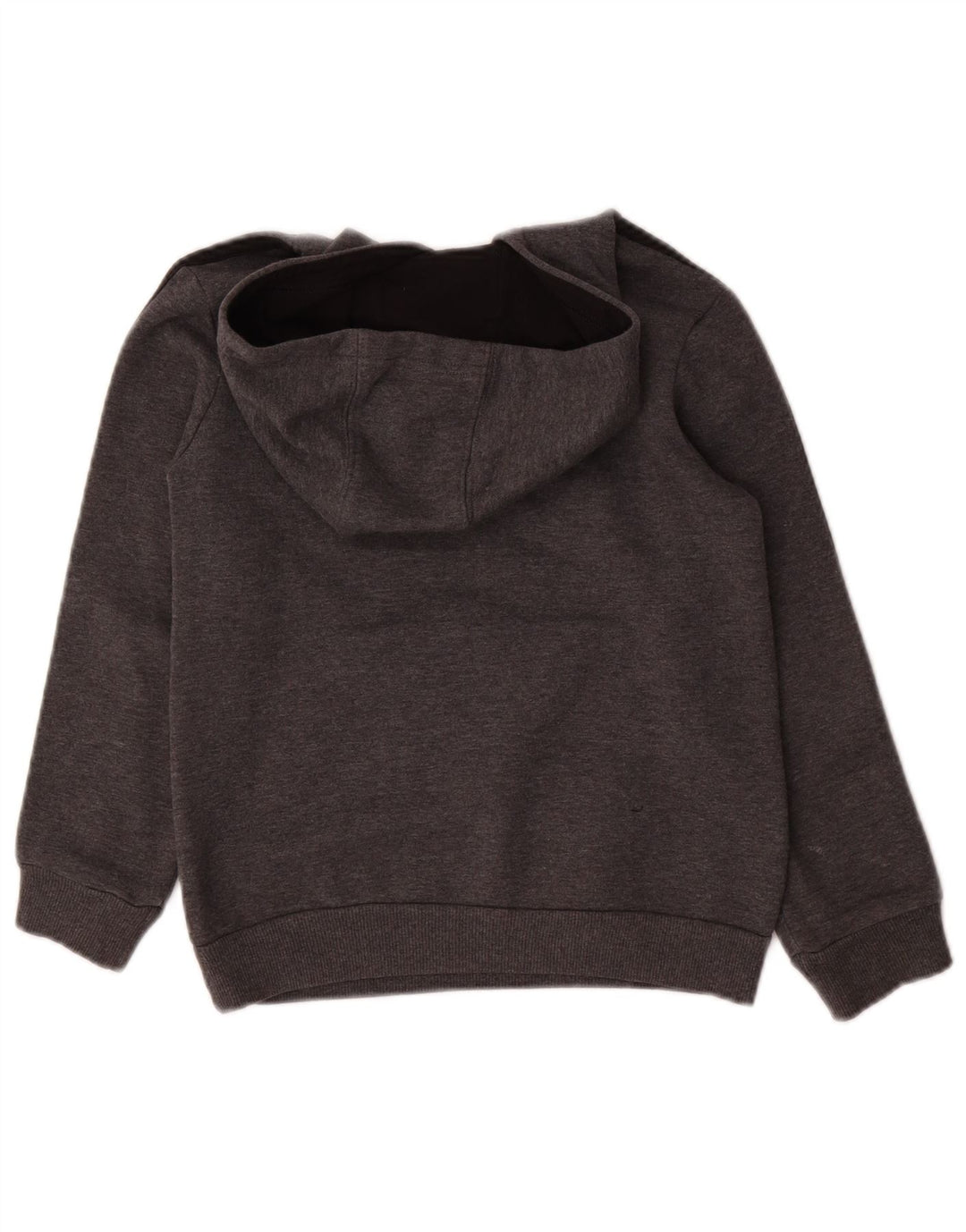 Pulover ADIDAS pentru băieți, cu glugă, 7-8 ani, gri poliester