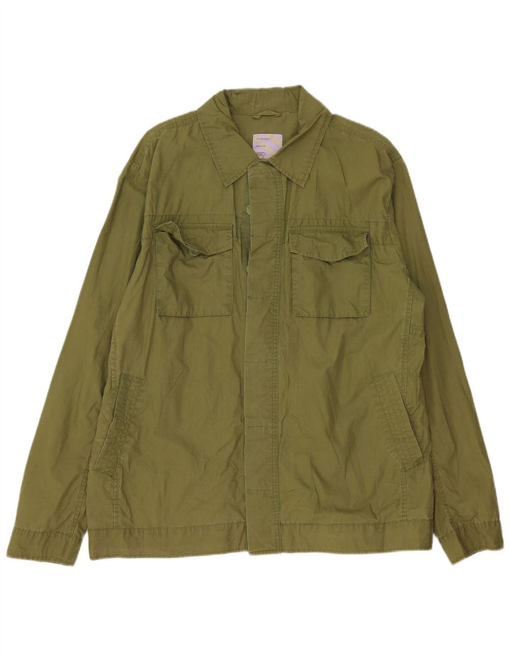Jachetă pentru bărbați Fat Face UK 42 XL, bumbac verde