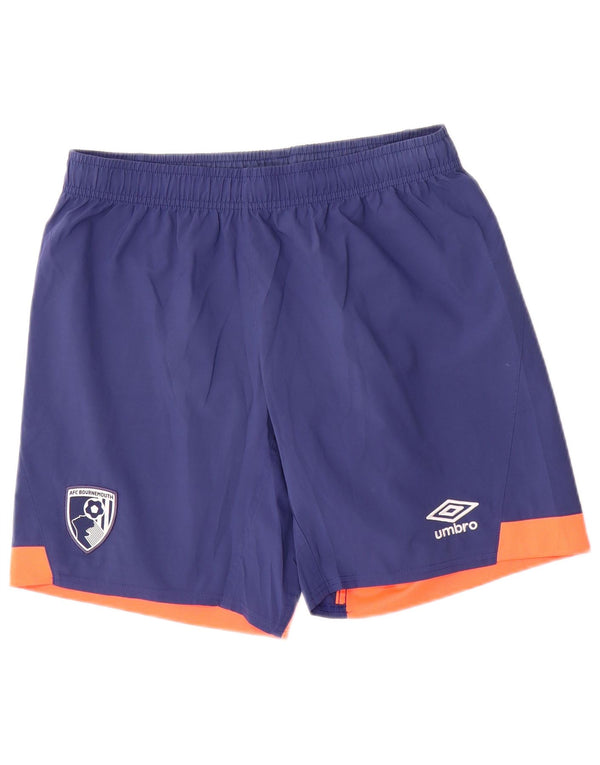 Pantaloni scurți sport Umbro AFC Bournemouth pentru bărbați, medii, bleumarin, color block