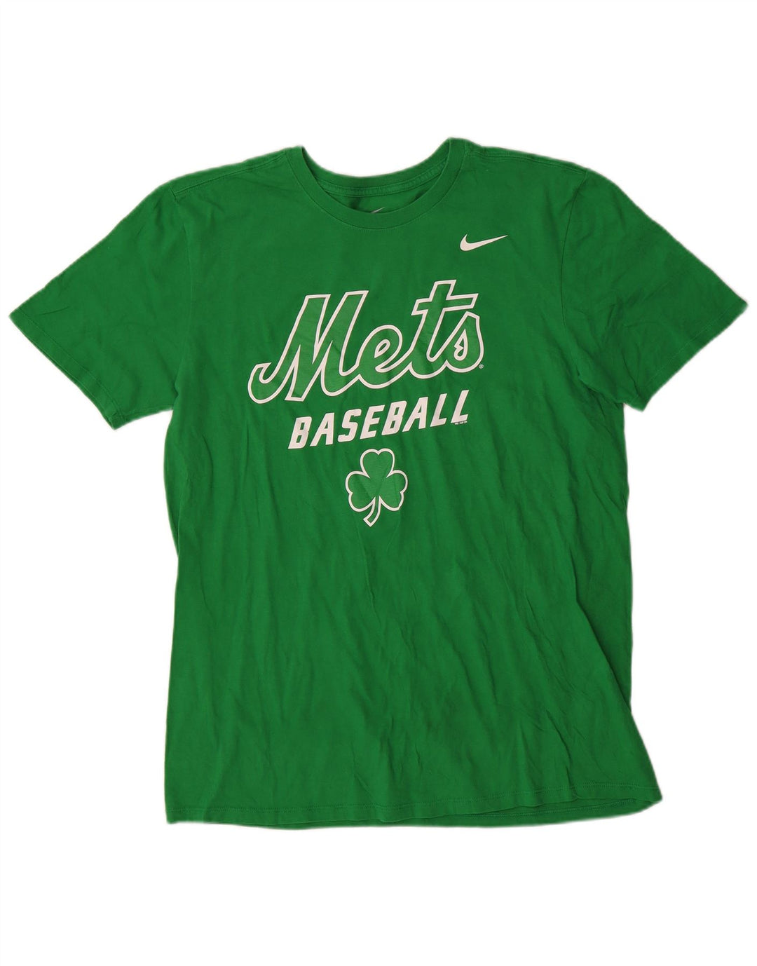 Tricou grafic Nike Mets pentru bărbați Top mare din bumbac verde
