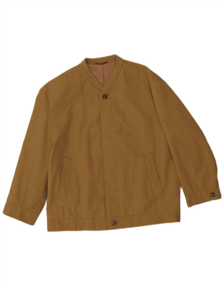 Trevira Bomber Jacket pentru bărbați UK 36 Mic Maro Poliester
