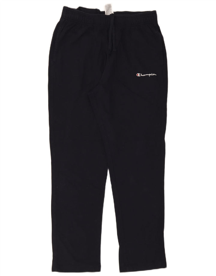 Pantaloni de trening pentru bărbați Champion, bumbac, albastru bleumarin mediu