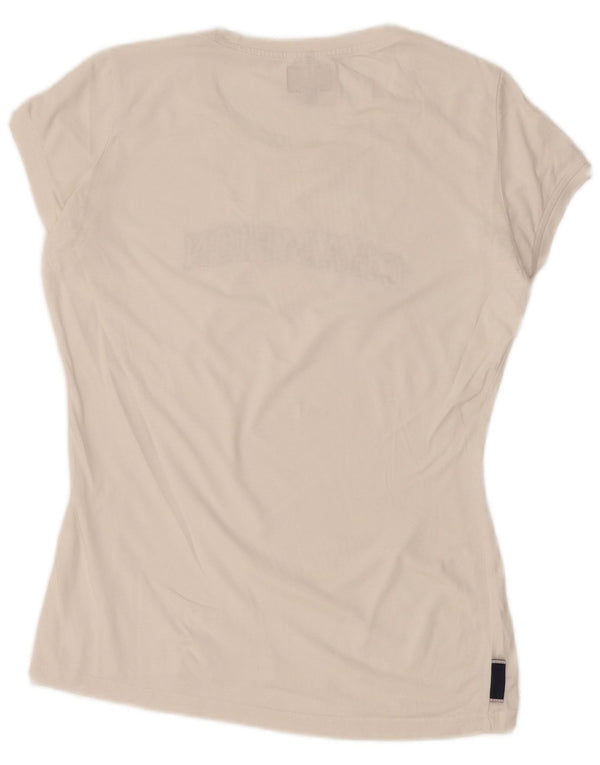 Tricou grafic Champion pentru femei Top UK 12 Medium White