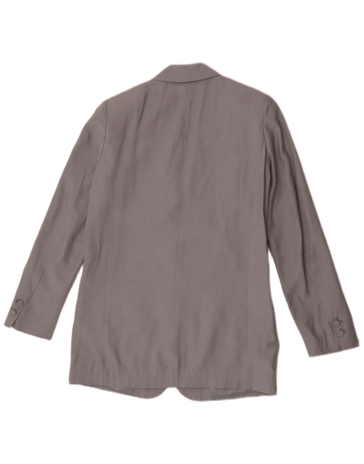 Jachetă Blazer deschisă pentru femei Zara UK 6 XS Gri Viscoză