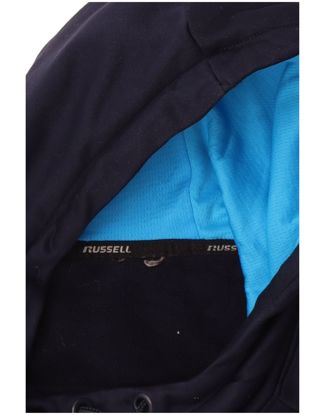 Pulover Russell Athletic pentru bărbați, poliester, albastru mic