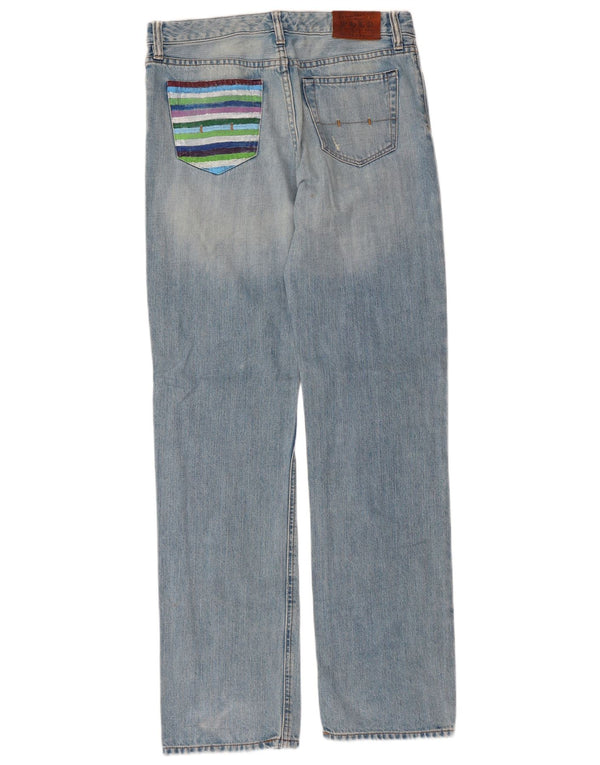 POLO RALPH LAUREN Boys Straight Jeans 15-16 Years W30 L32 Blue Cotton