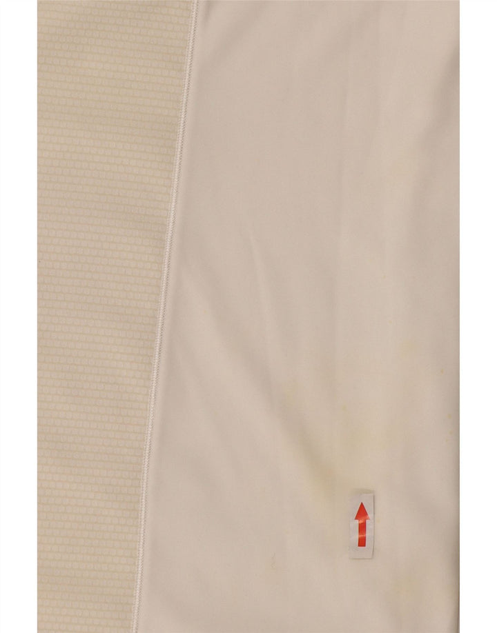 Tricou polo Adidas Climacool pentru femei UK 14 Poliester alb mediu