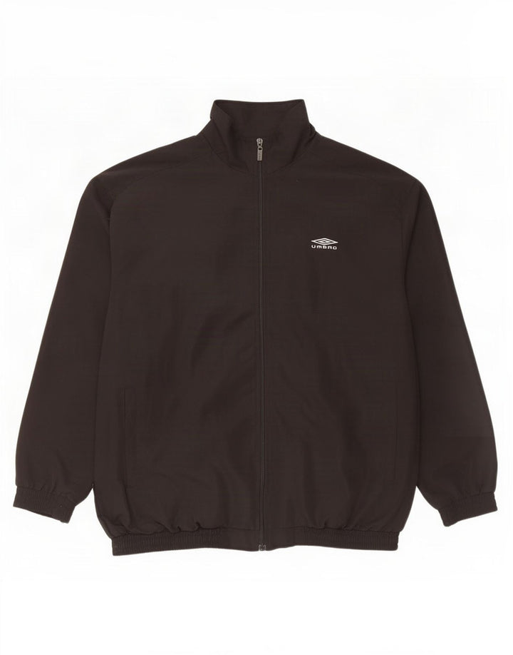 Jachetă de trening pentru bărbați Umbro, XL, poliester negru