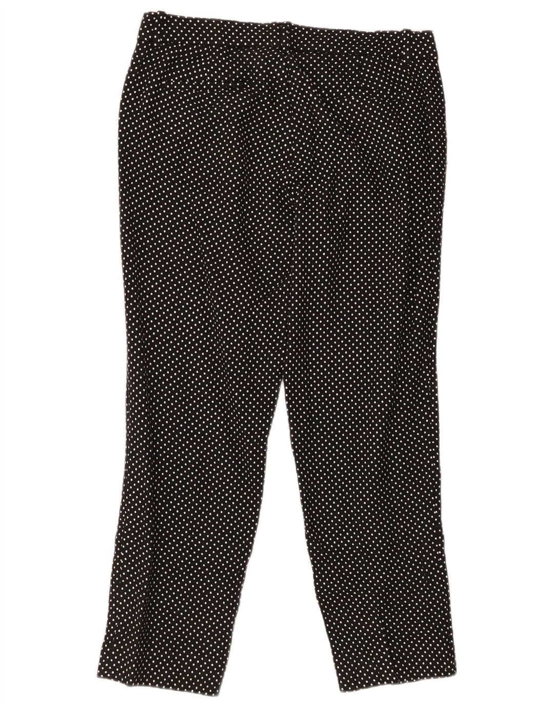 Pantaloni Capri slim pentru femei J. CREW US 6 Medium W30 L25 Black Spotted