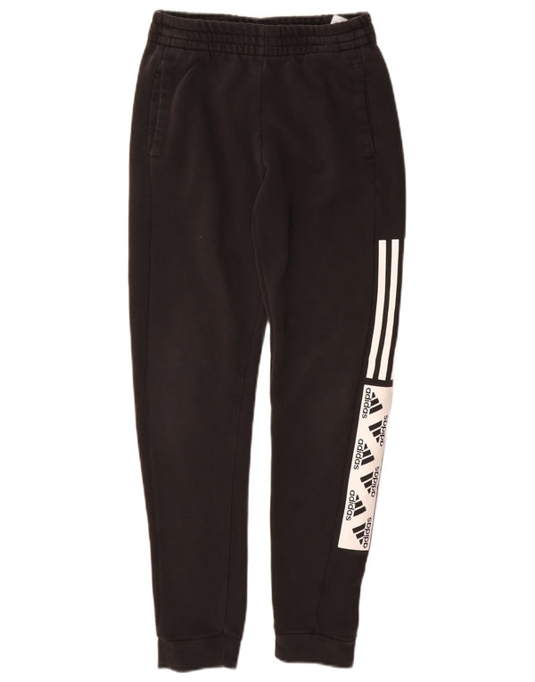 Pantaloni de trening Adidas băieți Pantaloni de jogging 11-12 ani negru colorblock