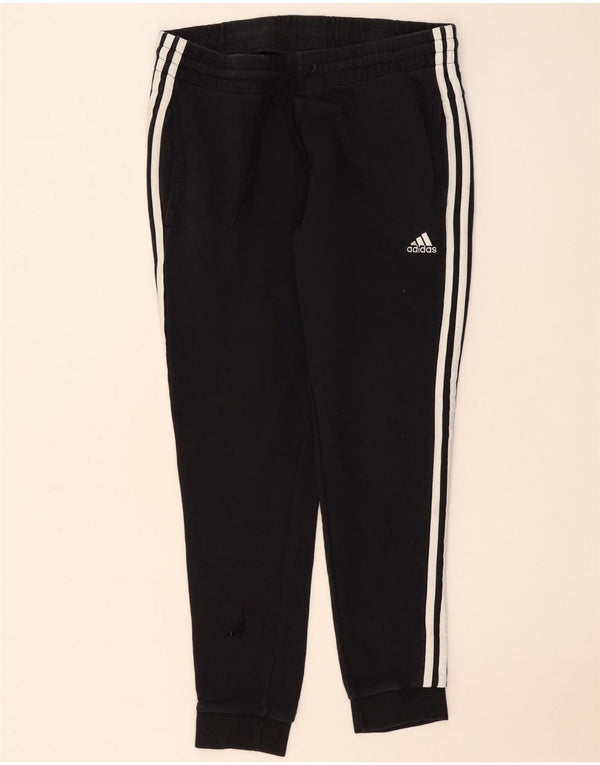 Pantaloni de trening Adidas pentru femei Joggeri Marea Britanie 16/18 Bumbac negru mare