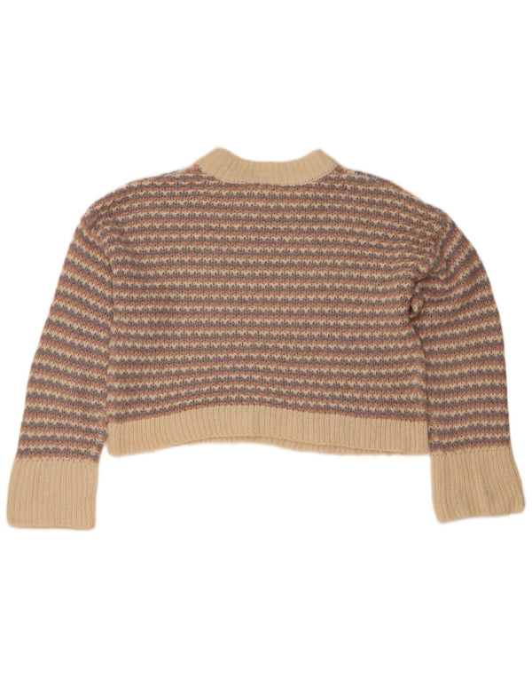 Pulover cu gât țestoasă Topshop pentru femei UK 10 mic multicolor