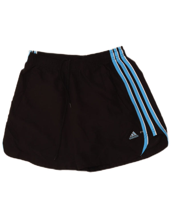 Pantaloni scurți sport Adidas pentru femei UK 16, mari, negru, poliester