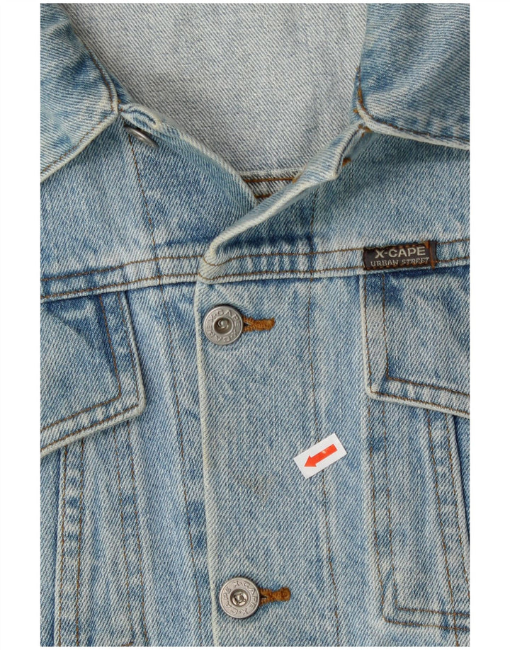 X-CAPE Womens Denim Jacket UK 18 XL Blue Cotton