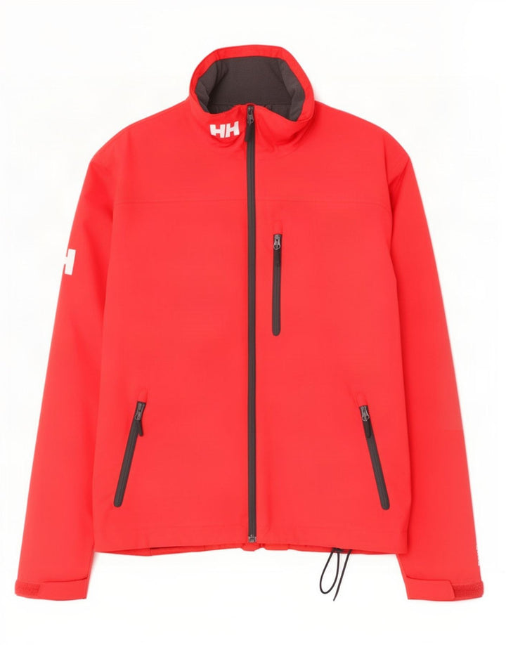Jachetă Windbreaker cu grafică pentru bărbați Helly Hansen UK 40 Poliester roșu mare