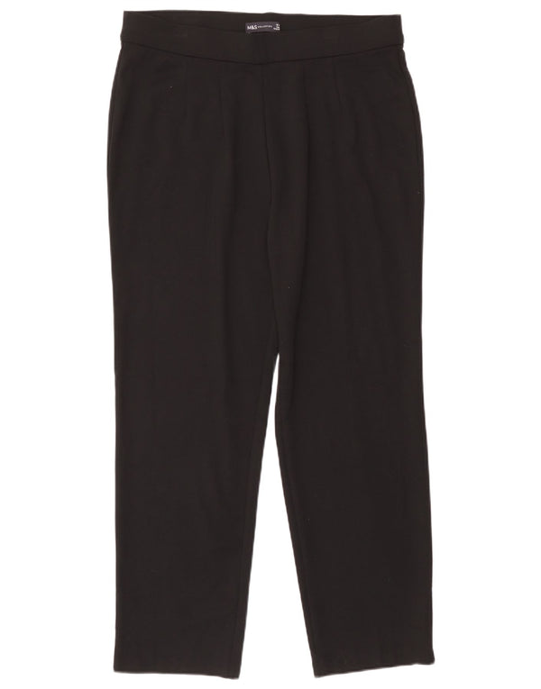 Marks & Spencer Womens Leggings UK 16 Large Black Viscose