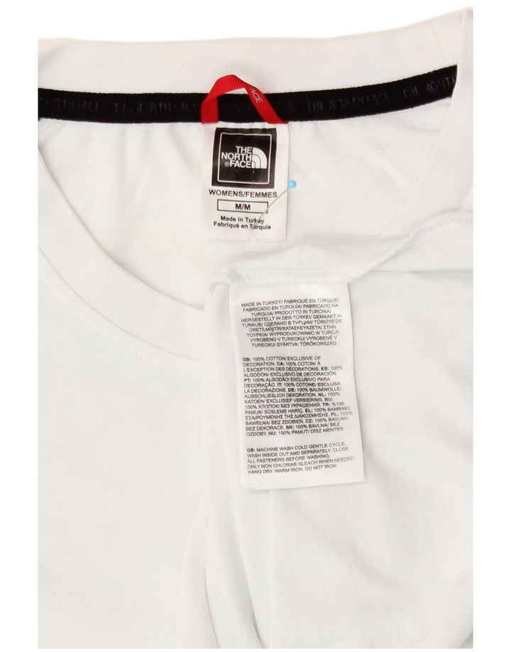Tricou grafic The North Face pentru femei Top UK 14 Medium White Bumbac
