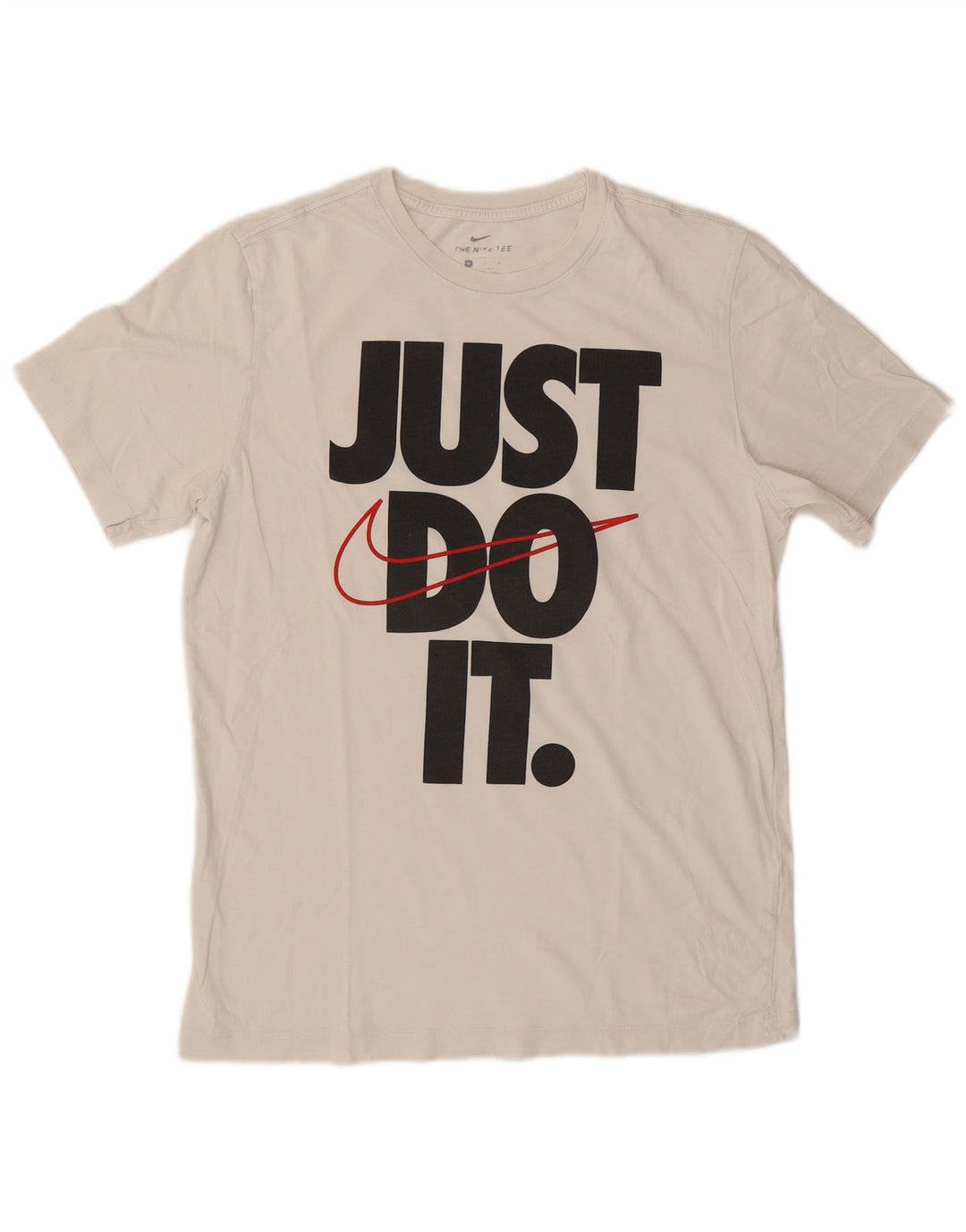 Tricou grafic pentru bărbați Nike Top Mediu Alb
