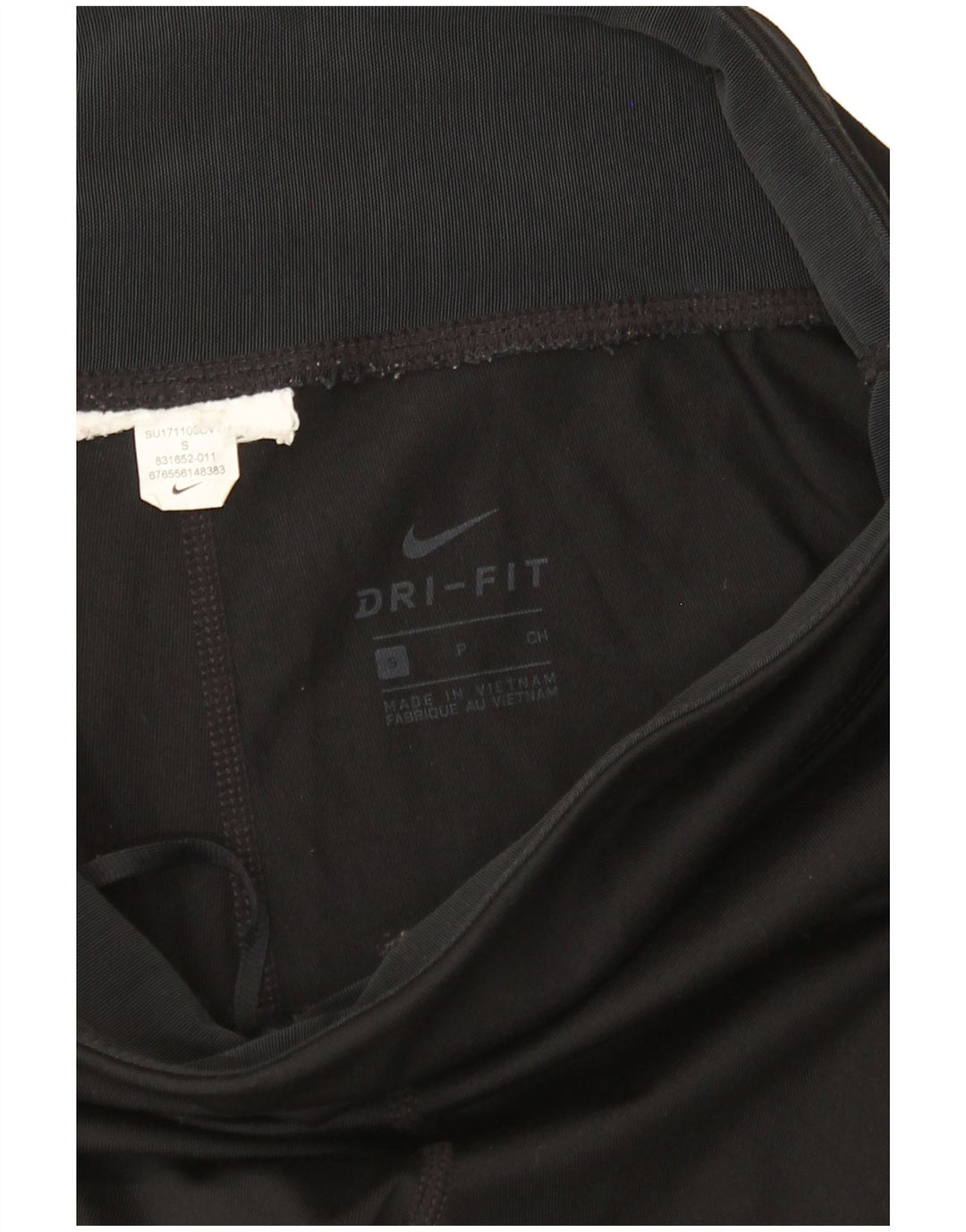 Leggings capri Nike Dri Fit pentru femei UK 8 Small Black