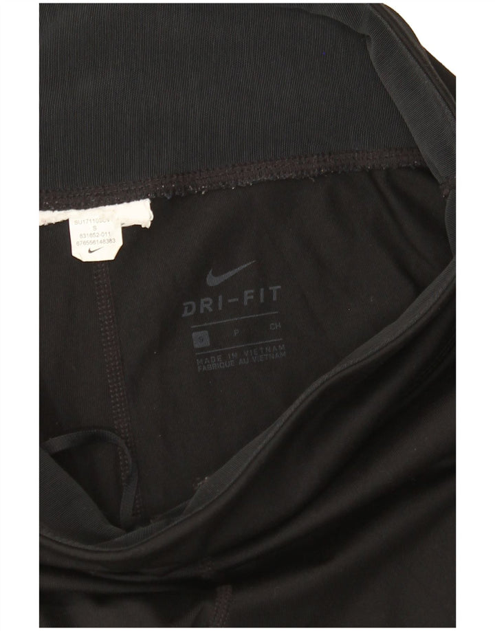 Leggings capri Nike Dri Fit pentru femei UK 8 Small Black