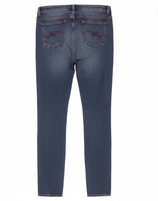 Blugi skinny pentru femei Trussardi W30 L31 albastru