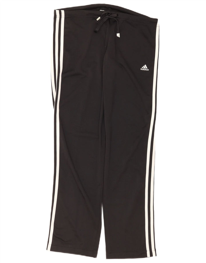 Pantaloni de trening Adidas pentru bărbați Marea Britanie 36/38 Poliester negru mic